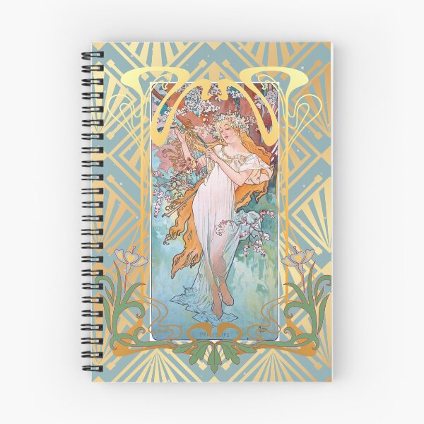 Item preview, Art Nouveau Spring Awakening designed and sold by Lylabean22.