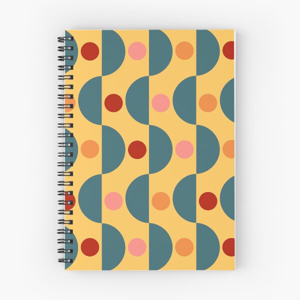 Item preview, Retro geometric half circ circles designed and sold by 247vibes.