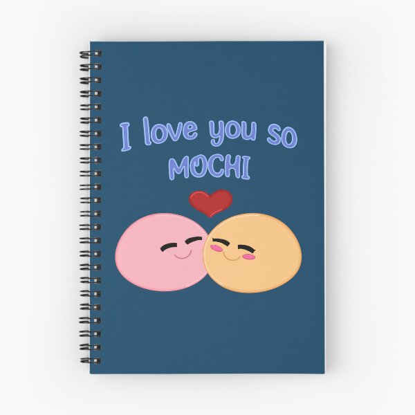 Item preview, Te amo mucho Mochi designed and sold by ClmsyStudio.