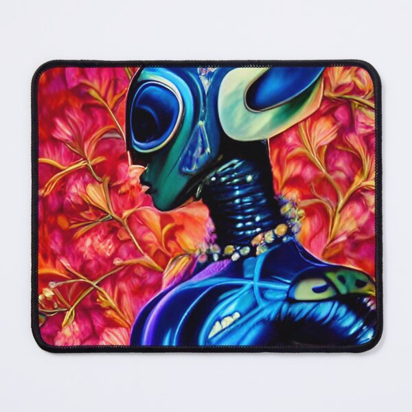 Item preview, Scarab Blue Sapphire Abstract Organic designed and sold by mghtymvrk2040.