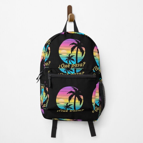 Item preview, ¿Qué pasa?, What's Going On, Spanish Phrases, Vintage Retro Sunset View designed and sold by Sun Sand & Sea Art.
