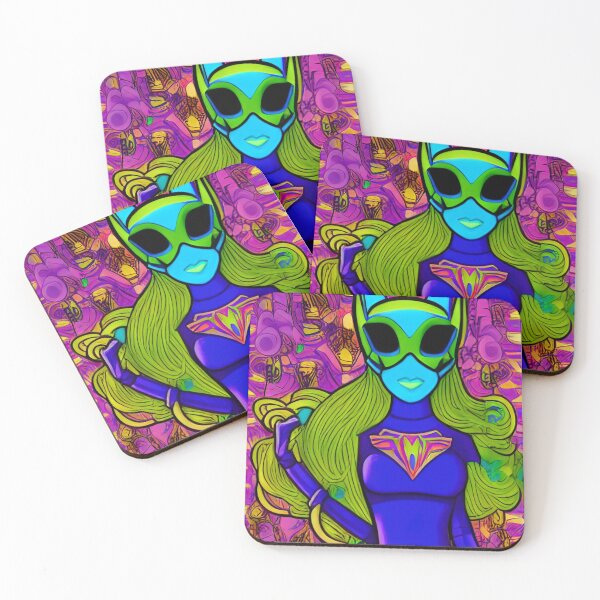 Item preview, Scarab Blue Sapphire Abstract Girl designed and sold by mghtymvrk2040.
