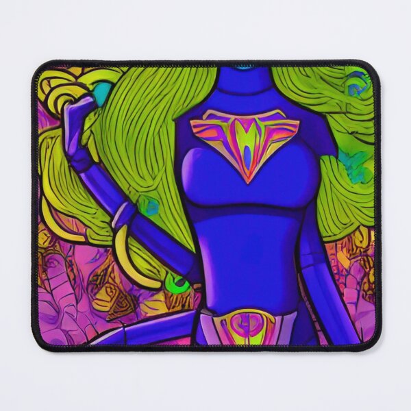 Item preview, Scarab Blue Sapphire Abstract Girl designed and sold by mghtymvrk2040.