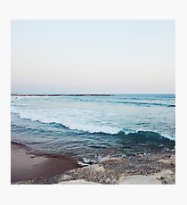 Calm ocean waves Photographic Print