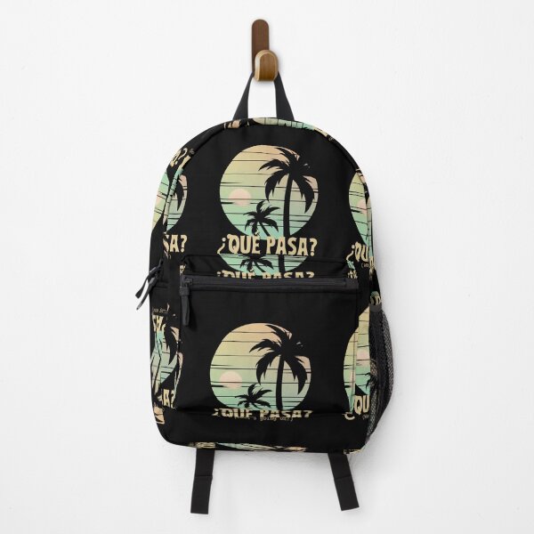 Item preview, ¿Qué pasa?, What's Going On, Spanish Phrases, Vintage Retro Sunset View designed and sold by Sun Sand & Sea Art.