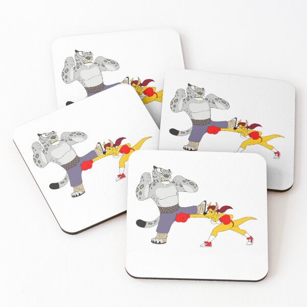 Item preview, Penelope Kangaroo Vs Tai Lung designed and sold by Design-Busuk.