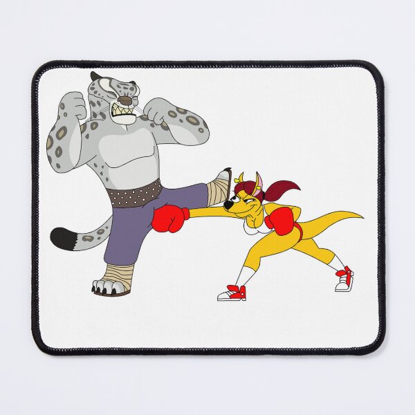 Item preview, Penelope Kangaroo Vs Tai Lung designed and sold by Design-Busuk.