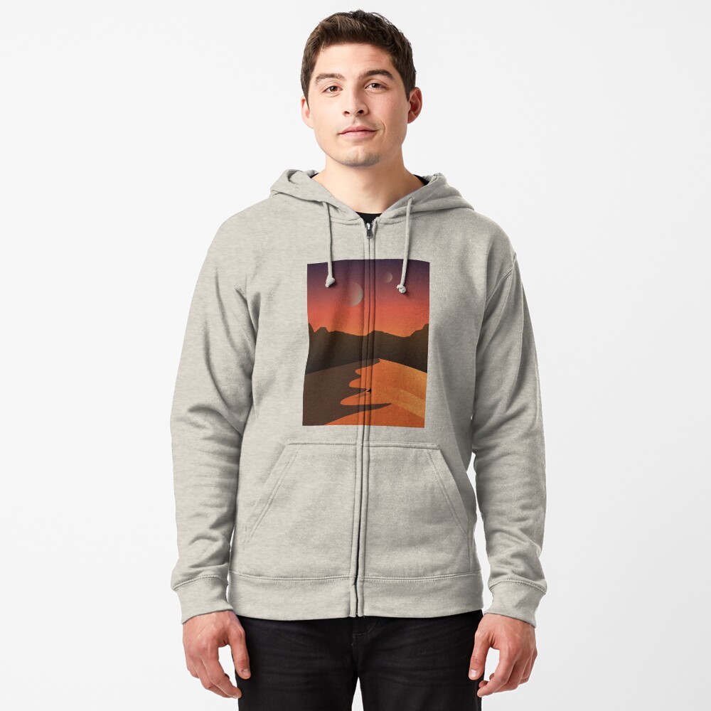 Item preview, Zipped Hoodie designed and sold by primordialcloud.