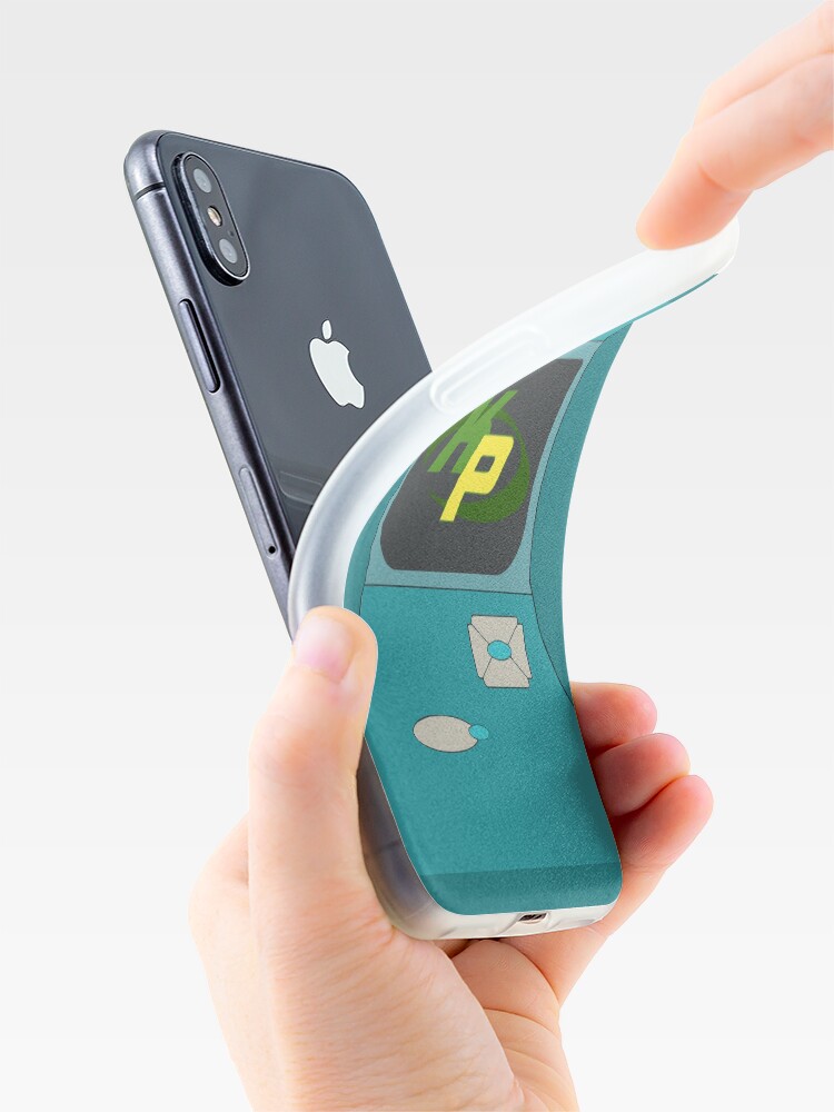 Alternate view of Kimmunicator KP Kim Possible iPhone Case
