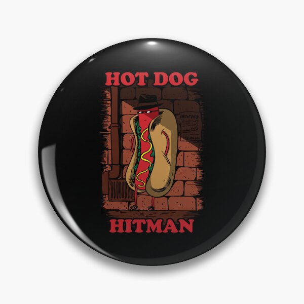 Item preview, Funny Gift Hot dog hitman Games designed and sold by SchmidtaimeArts.