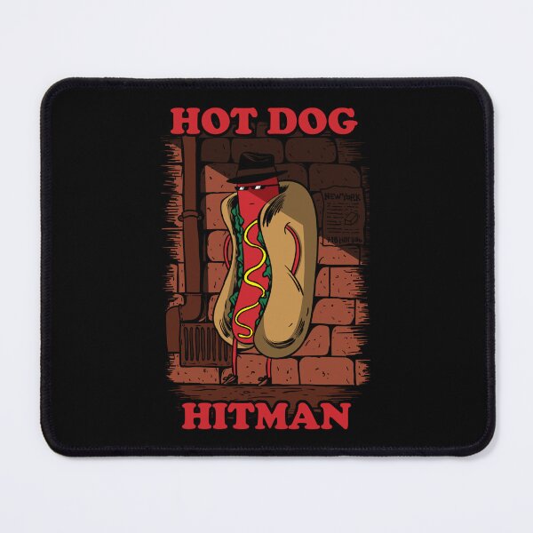 Item preview, Funny Gift Hot dog hitman Games designed and sold by SchmidtaimeArts.