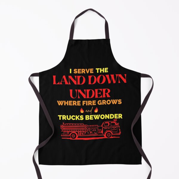 Item preview, I serve the land down under firefighting designed and sold by FighterFire.