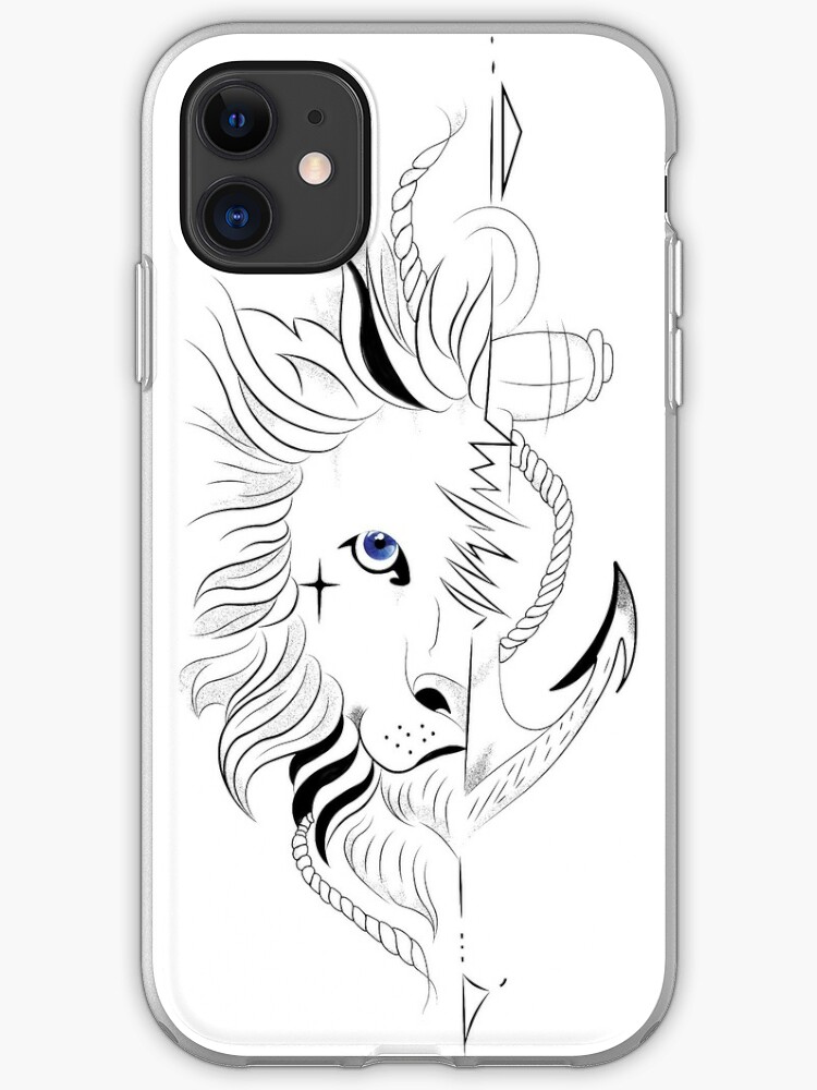 Because You Re My King And I M Your Lionheart Iphone Case