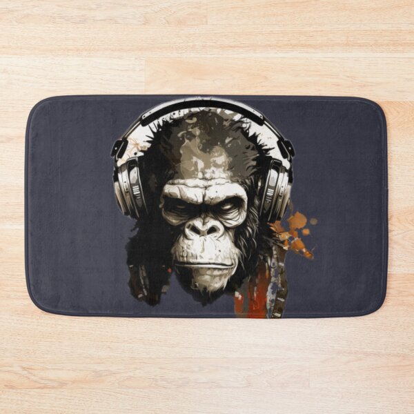 Item preview, Ape Metal: Rocking Out with Headphones designed and sold by JOY STORE 45.