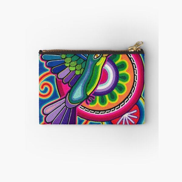 Item preview, Huichol hummingbird with hikuri designed and sold by aramara-huichol.