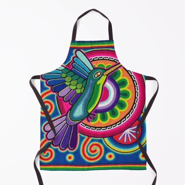 Item preview, Huichol hummingbird with hikuri designed and sold by aramara-huichol.