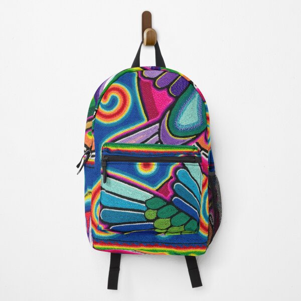 Item preview, Huichol hummingbird with hikuri designed and sold by aramara-huichol.