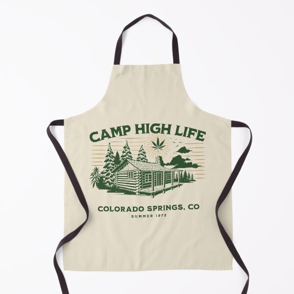 Item preview, Camp High Life Funny Stoner Colorado Springs designed and sold by PUFFYP.
