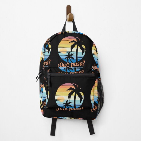 Item preview, What Is Going On? - ¿Qué pasa?, What's Going On, Spanish Phrases, Vintage Retro Sunset View designed and sold by Sun Sand & Sea Art.