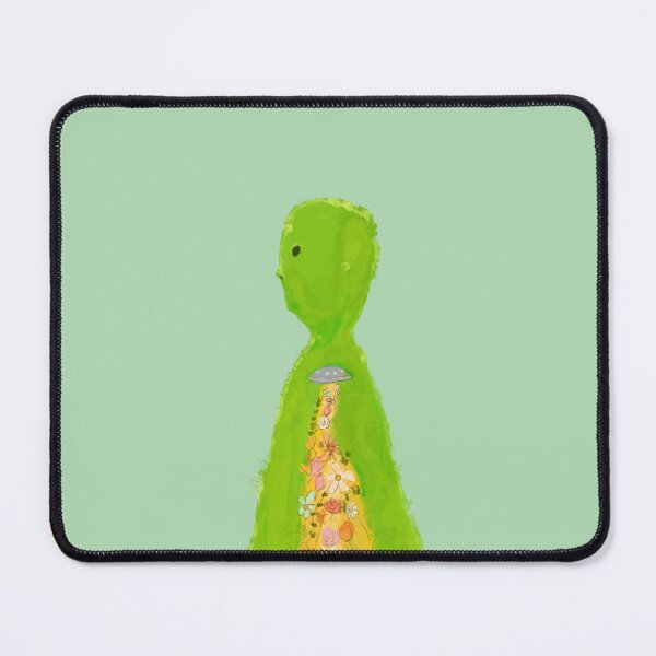 Item preview, Alien: UFO and Flowers designed and sold by doteau.