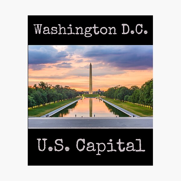 Item preview, Washington D.C. The U.S. Capital Photography Design designed and sold by EarthArtDesigns.