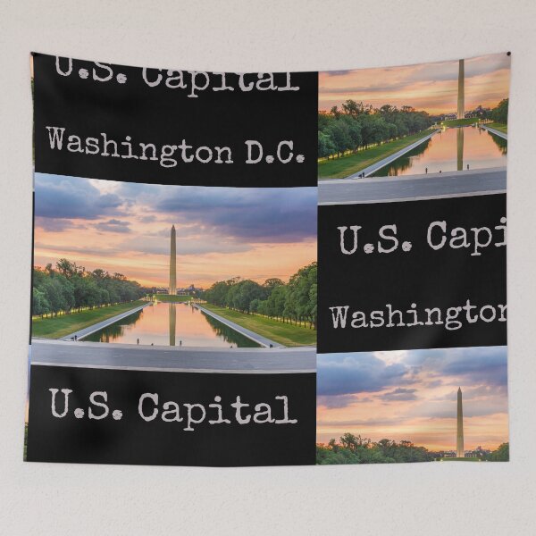 Item preview, Washington D.C. The U.S. Capital Photography Design designed and sold by EarthArtDesigns.