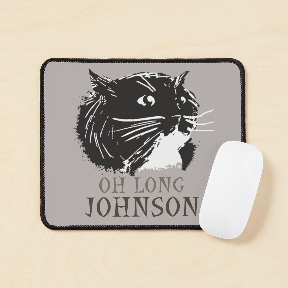 Oh Long Johnson Cat Gifts Sticker for Sale by Hublerk