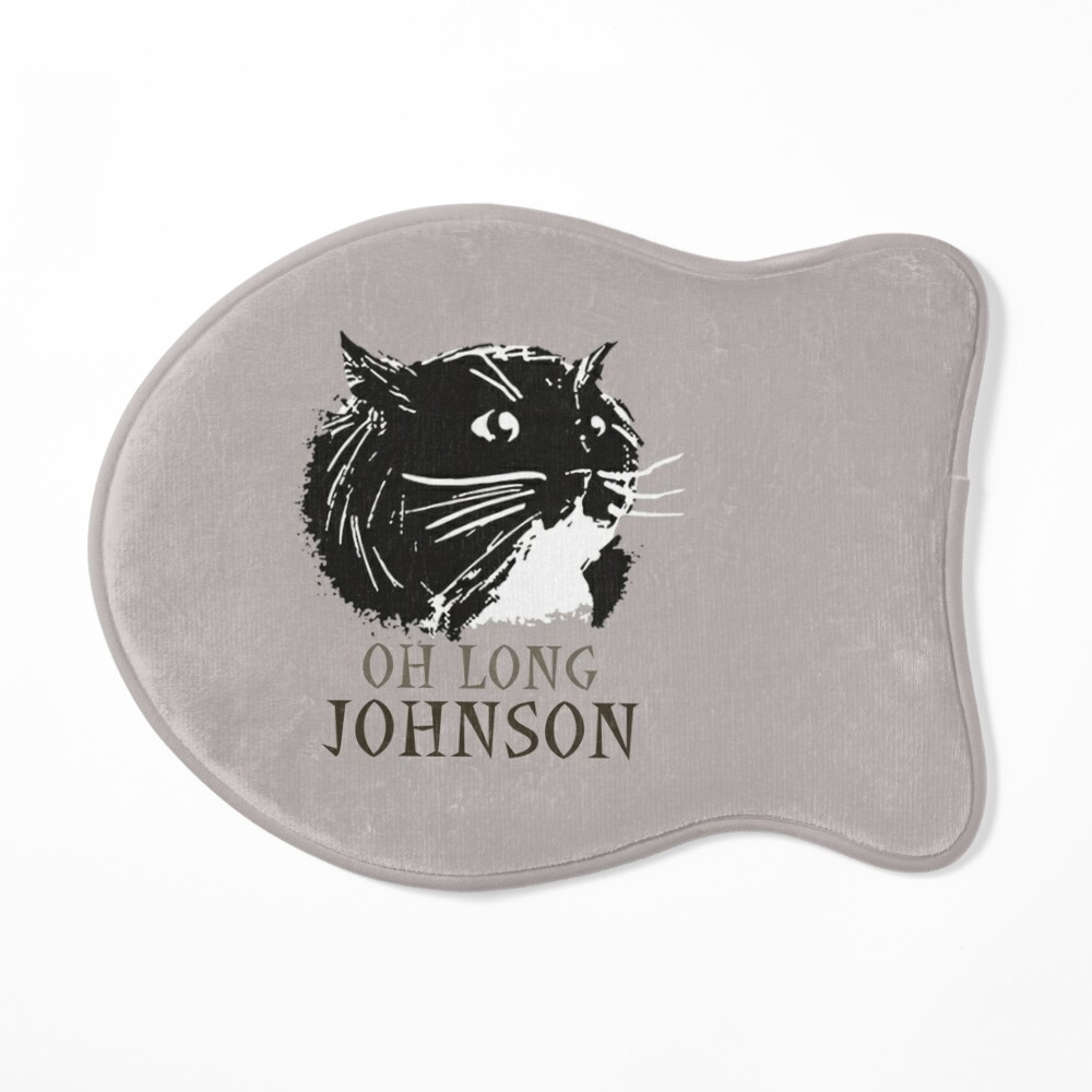 Oh Long Johnson Cat Gifts Sticker for Sale by Hublerk