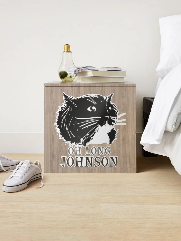 Oh Long Johnson Cat Gifts Sticker for Sale by Hublerk