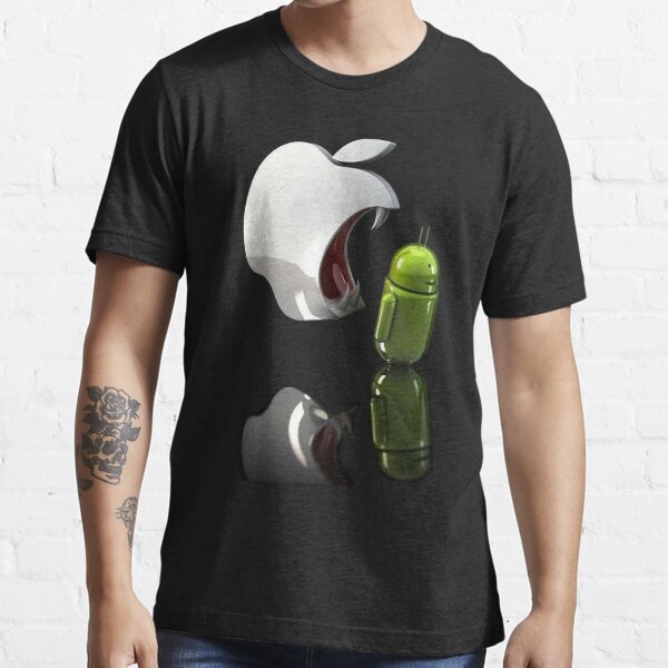 Apple VS Android Essential T Shirt for Sale by FordR24 Redbubble