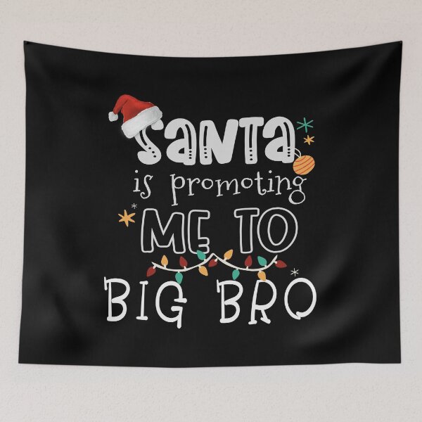 Item preview, Kids Promoted To Big Bro, Christmas Baby Gifts For Big Bro design designed and sold by Merchking1.