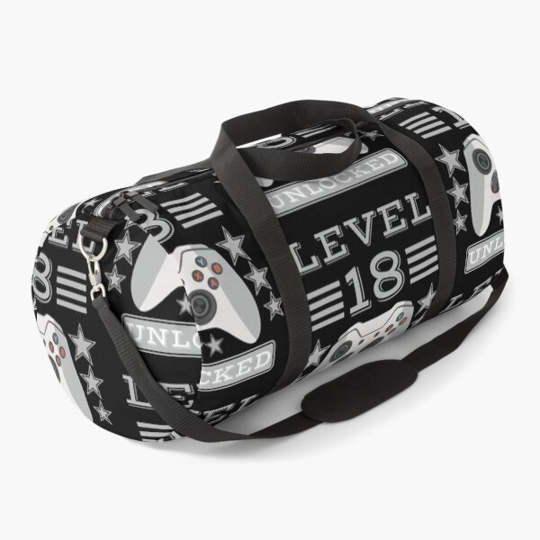 Item preview, level 18 unlocked birthday gif t-shirt design - Redbubble designed and sold by bluehatgraphics.