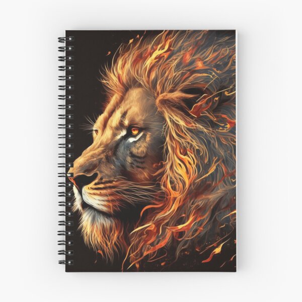 Item preview, burning lion head designed and sold by warzin.