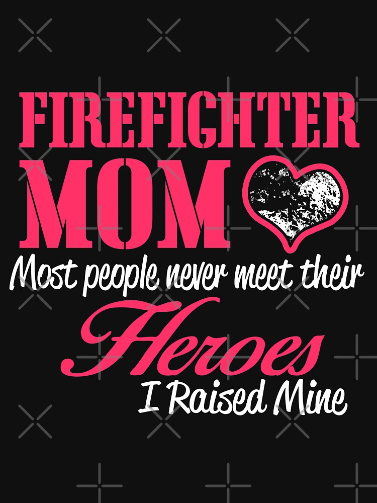 Discover Firefighter Mom  Pullover Hoodie