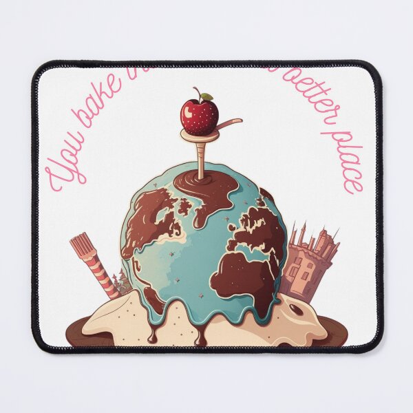 Item preview, You bake the world a better place designed and sold by Ailly's Prints ⭐⭐⭐⭐⭐.