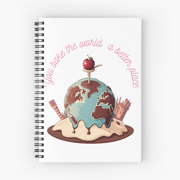 Item preview, You bake the world a better place designed and sold by Ailly's Prints ⭐⭐⭐⭐⭐.
