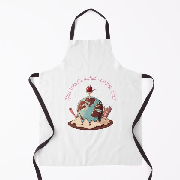Item preview, You bake the world a better place designed and sold by Ailly's Prints ⭐⭐⭐⭐⭐.