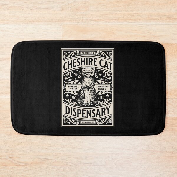 Item preview, Cheshire Cat Dispensary Weed Alice in Wonderland Trippy designed and sold by PUFFYP.