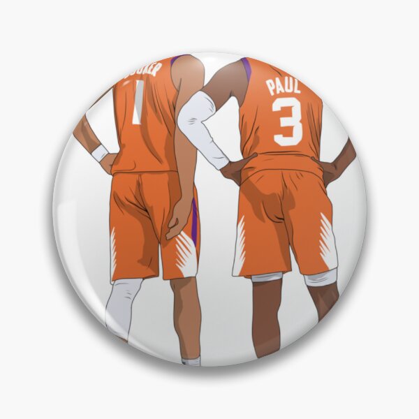 Item preview, Devin Booker Chris Paul Phoenix Basketball   designed and sold by Saprompt.