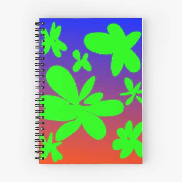 Item preview, Flower shape in gradient background  designed and sold by UnshieldArt.