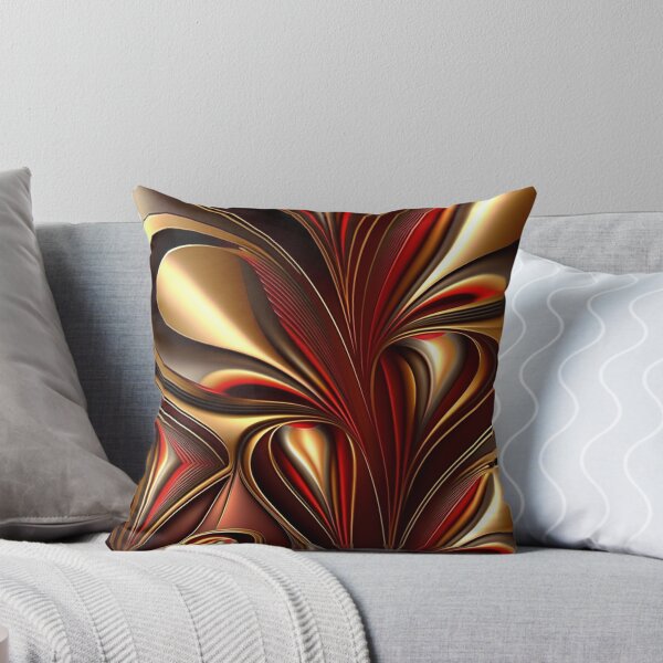 Item preview, Gold and red abstract design designed and sold by warzin.