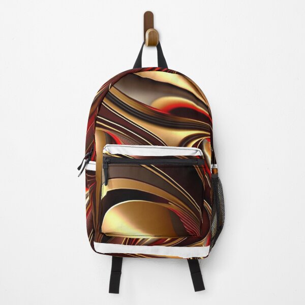 Item preview, Gold and red abstract design designed and sold by warzin.