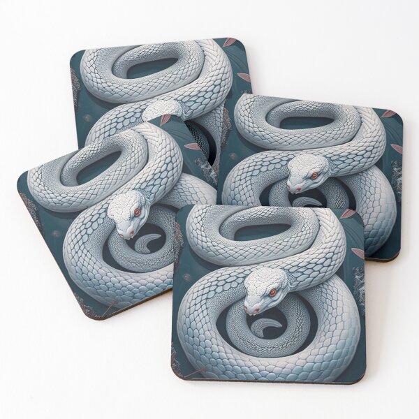 Item preview, White Snake designed and sold by DigitizedArt.