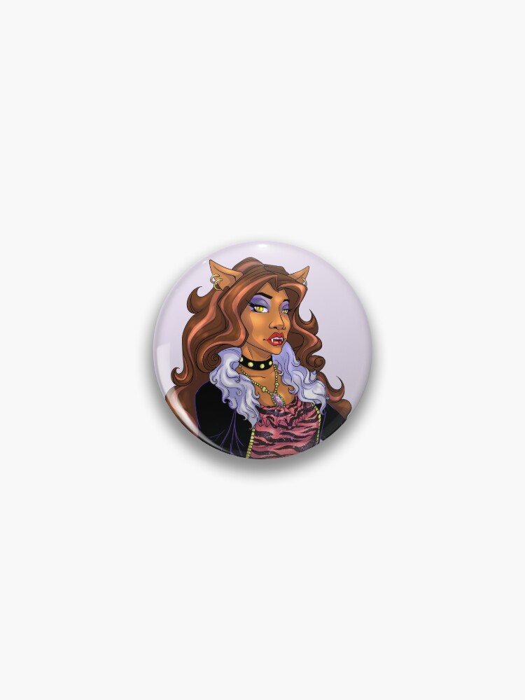 Monster High Clawdeen Wolf Pin