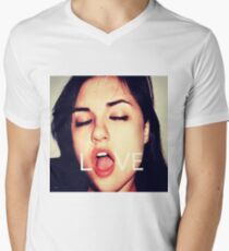 Sasha Gray love Men's V-Neck T-Shirt