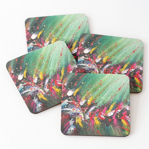 Item preview, abstract flowers designed and sold by krazykat.