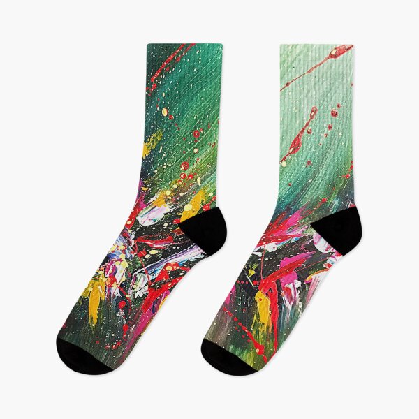 Item preview, abstract flowers designed and sold by krazykat.