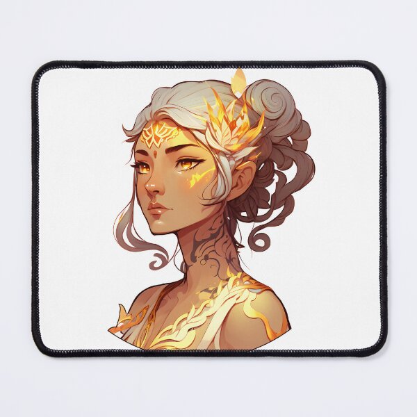 Item preview, Beautiful Fire Druid designed and sold by LiviVentures.