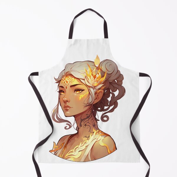 Item preview, Beautiful Fire Druid designed and sold by LiviVentures.