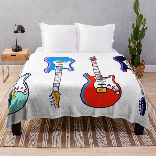 Item preview, Electric Guitars Sticker Pack Various Bright Vivid Colors designed and sold by marco2r.